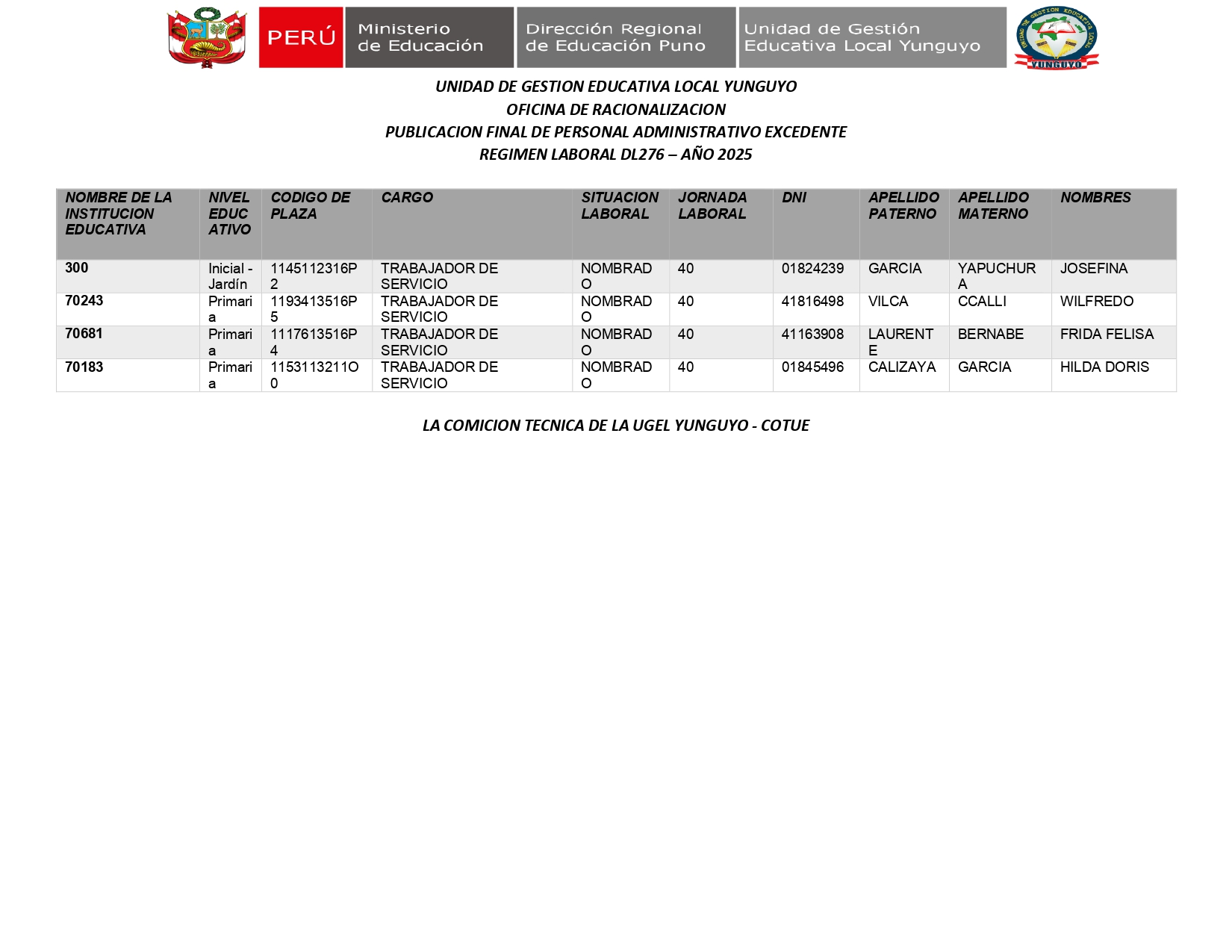 Imagen Comunicado